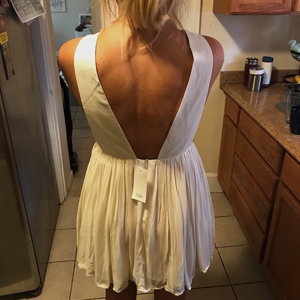White Tobi Dress